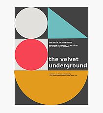 The Velvet Underground concert print Photographic Print