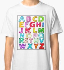 Alphabet ABCs Classic T-Shirt