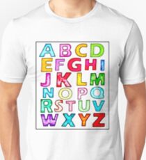 Alphabet ABCs Unisex T-Shirt