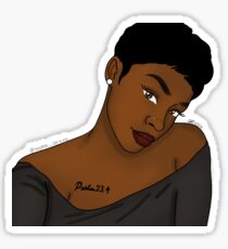 Psalm 23:4 Sticker