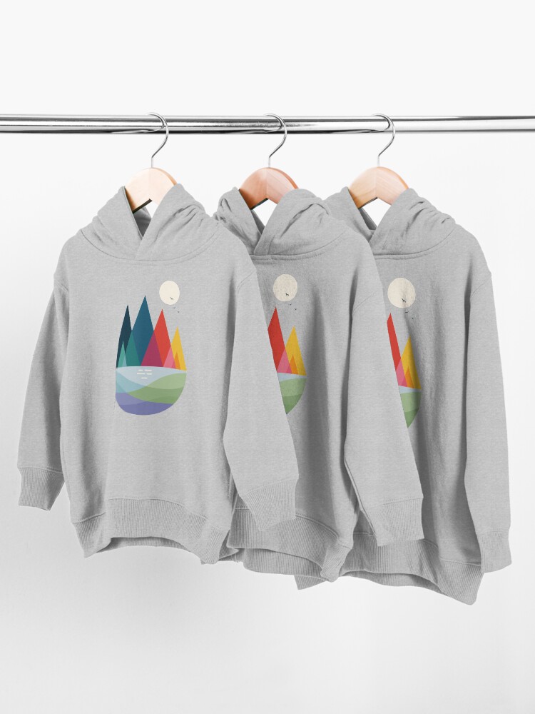 Alternate view of Somewhere Toddler Pullover Hoodie