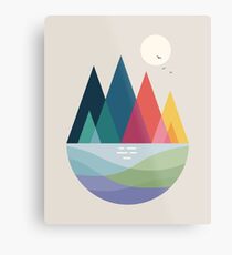 Somewhere Metal Print