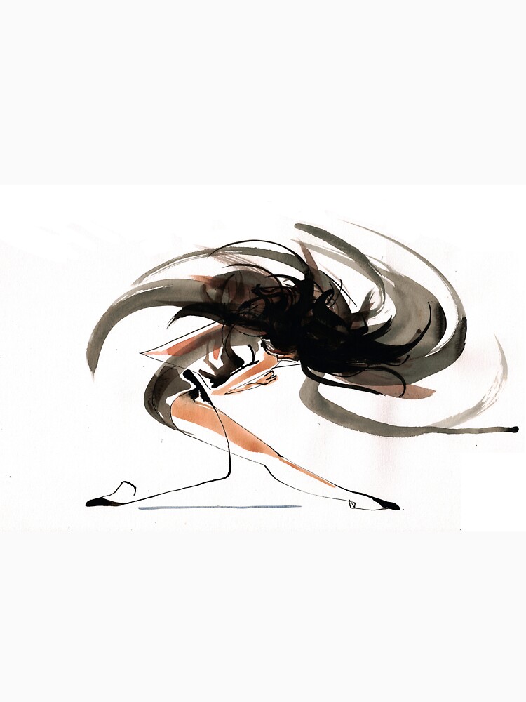 Expressive Ballerina Dance Drawing by CatarinaGarcia