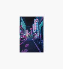 Tokyo - A Neon Wonderland Art Board