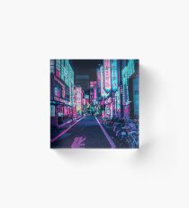 Tokyo - A Neon Wonderland Acrylic Block