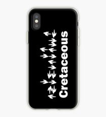 Dinotopia Inspired Cretaceous Text iPhone Case