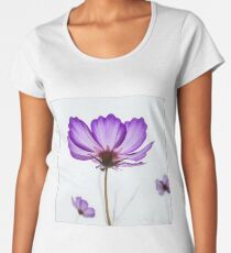 TENDER VIOLET BLOSSOMS v3 Women's Premium T-Shirt