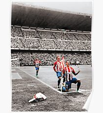 Torres, Griezmann und Koke Calderón Poster