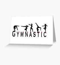 Gymnastics Greeting Card