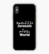 Dinotopia Inspired Jurassic World Text iPhone Case