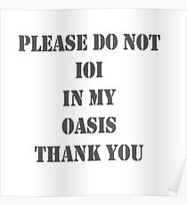 Please Go Away IOI Poster
