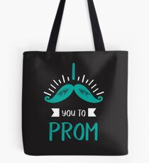 Funny Promposal! I Mustache You to Prom! Tote Bag
