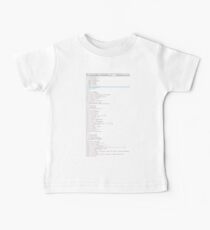baby script Baby Tee