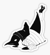 Breakdancin' Penguin Sticker