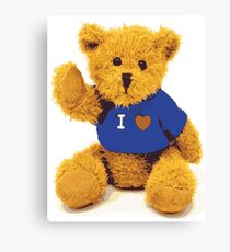 TEDDY BEAR Pop Art Canvas Print