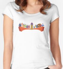 Legion of Doom - Minimalist Style Women's Fitted Scoop T-Shirt
