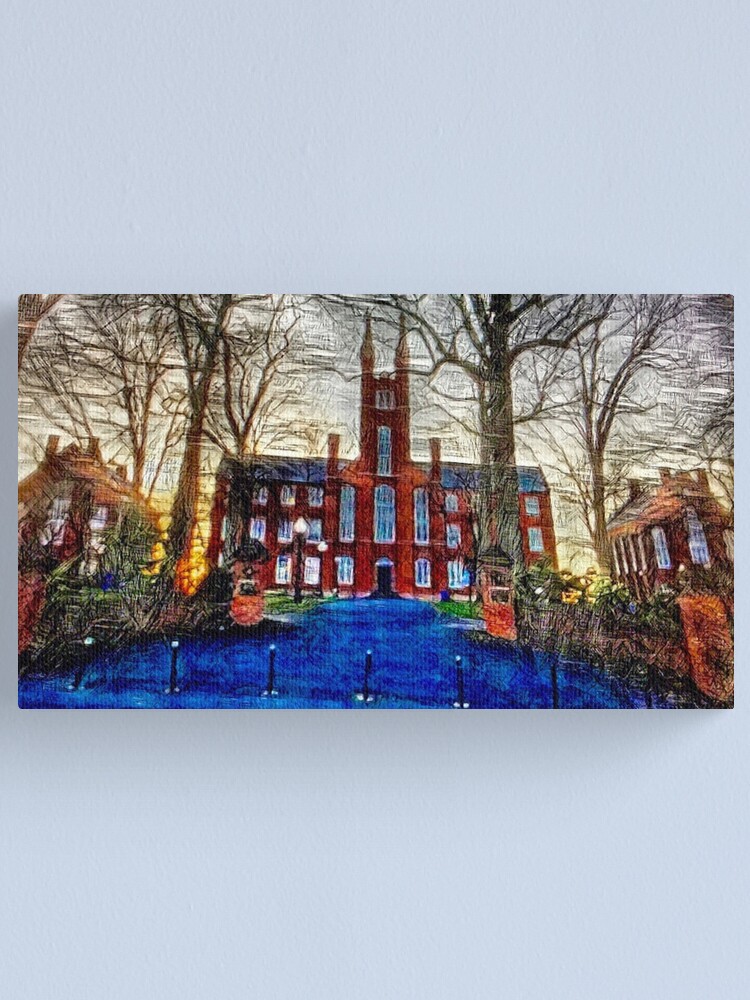 Alternate view of Franklin & Marshall Old Main Canvas Print
