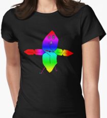 S Girl Graphic Women's Fitted T-Shirt