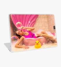 Barbie Bath Laptop Skin