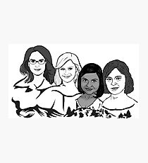 Women in Comedy Photographic Print