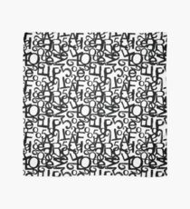 Typographic melange Scarf