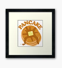 PANCAKE Framed Print