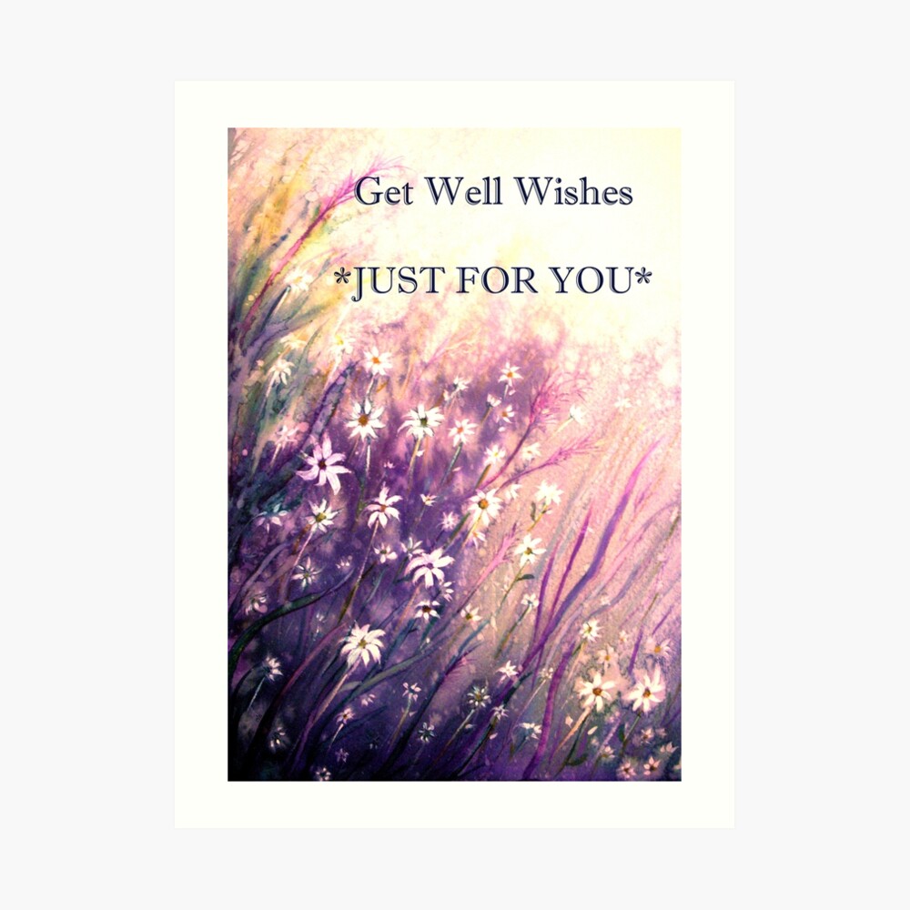 Just for You - Flowers Art Print