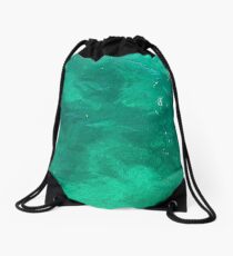 Inviting Water Drawstring Bag