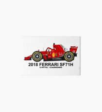 2018 FERRARI SF71H Art Board