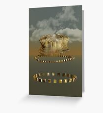Outside The Wall Greeting Card