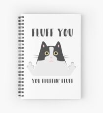 Cuaderno de espiral Pelusa, pelusa fluffin