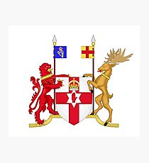 Coat of arms of Northern Ireland Photographic Print