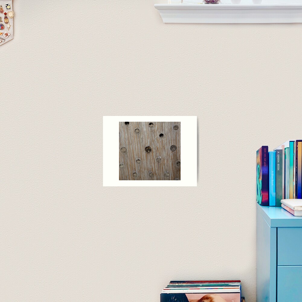 Emerging Mason Bee Art Print