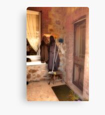 Coats and Brooms Metal Print