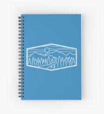 Mountain Pass Spiral Notebook