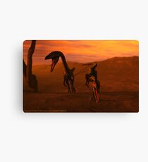 Attack Canvas Print