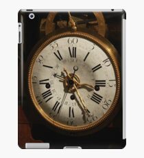 antique clock iPad Case/Skin