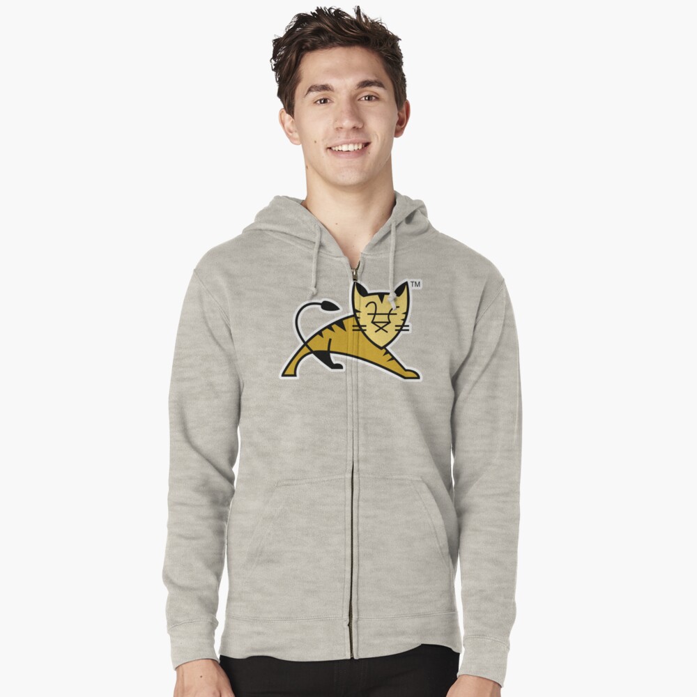 Apache Tomcat Zipped Hoodie