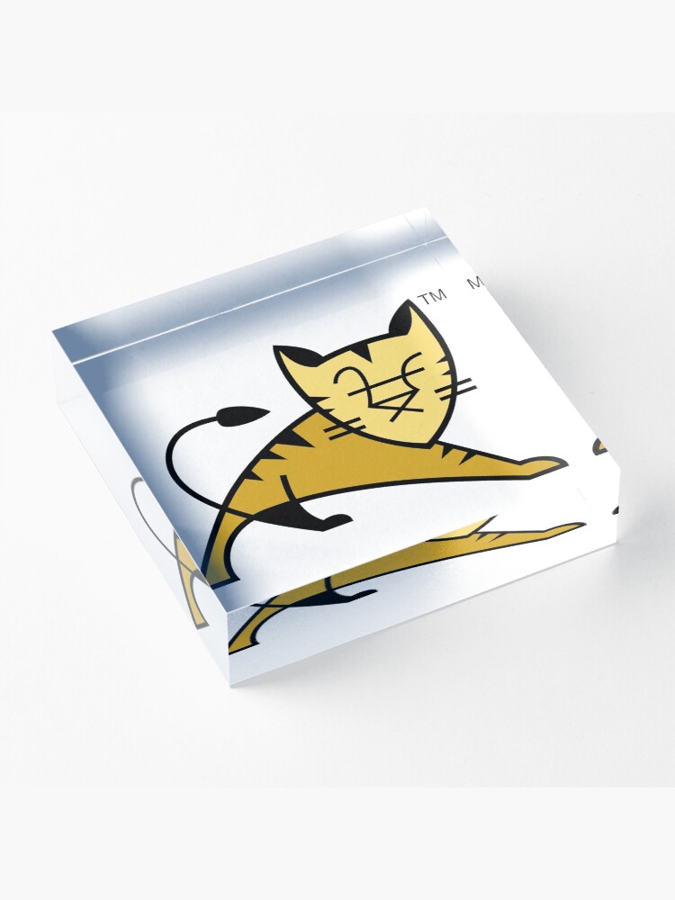 Alternate view of Apache Tomcat Acrylic Block