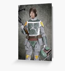 Daryl Fett : Zombie Hunter (Variant A) Greeting Card