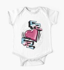 Dugeun Dugeun (Heartbeat) Short Sleeve Baby One-Piece