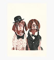 @ifitwags (The pointer brothers) Photographic Print