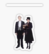 Baxter & Molesley - Downton Abbey Sticker