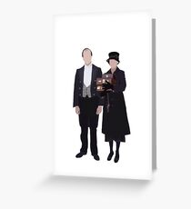 Baxter & Molesley - Downton Abbey Greeting Card