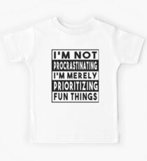 Procrastinating Kids Tee