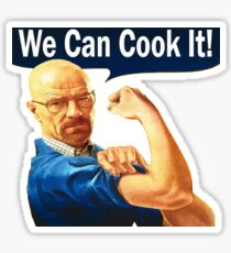 We Can Cook It!- Walter White Sticker