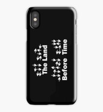 Dinotopia Inspired The Land Before Time Text iPhone Case