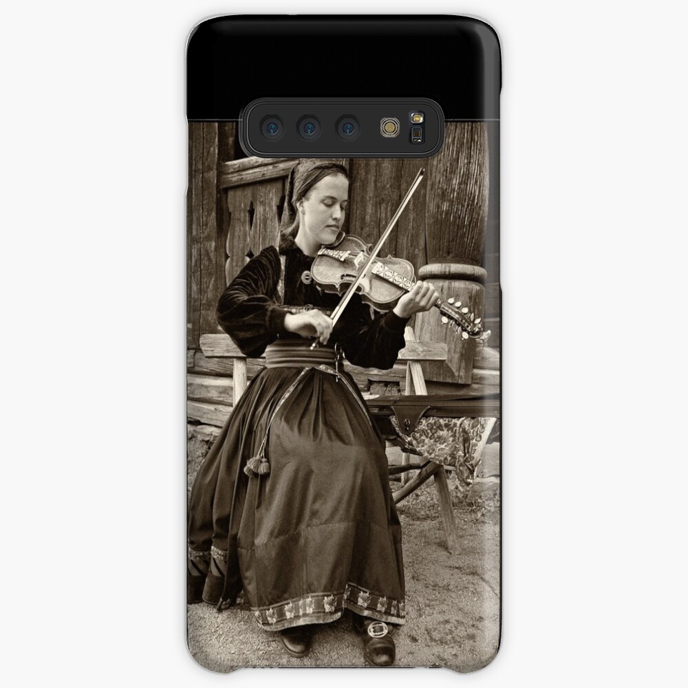 Hardanger fiddle player Case & Skin for Samsung Galaxy