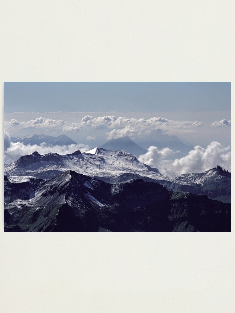 Alternate view of Heavenly view, Bernese Alps Photographic Print