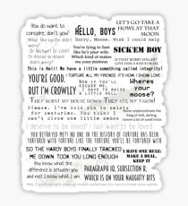 Crowley Quotes Sticker